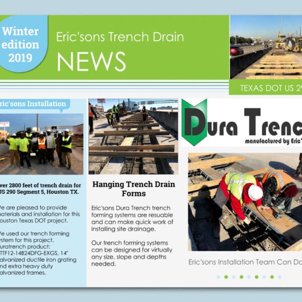 dura trench winter 2019 newsletter