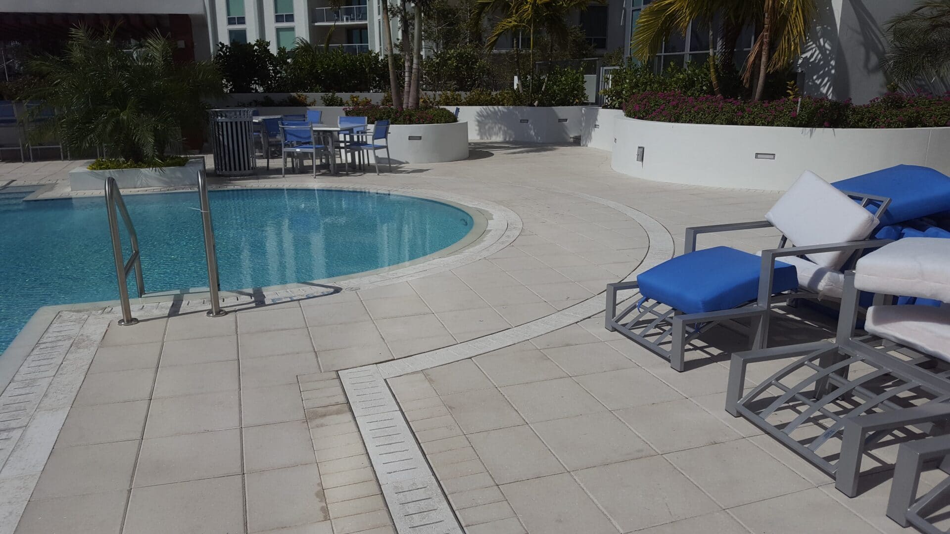 Curved Pool Drain Update