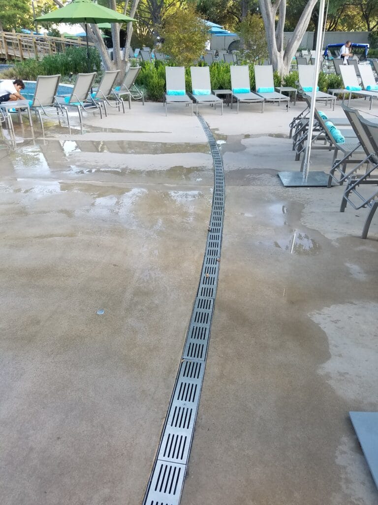 Hotel Swimming Pool Deck
