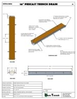 Drawings and specification sheets
