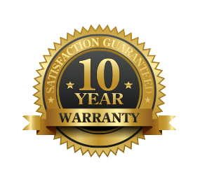 10 year warranty logo