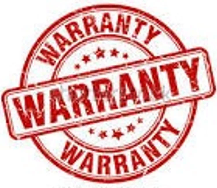 red warranty logo