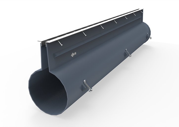 18" diameter Slot Drain