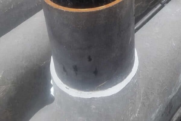 iron trench drain outlet pipe