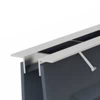 Extreme duty stainless steel slot drain frame