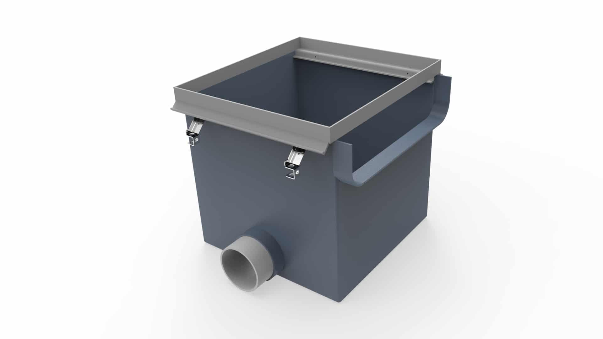 24" wide Prefabricated Catch Basin