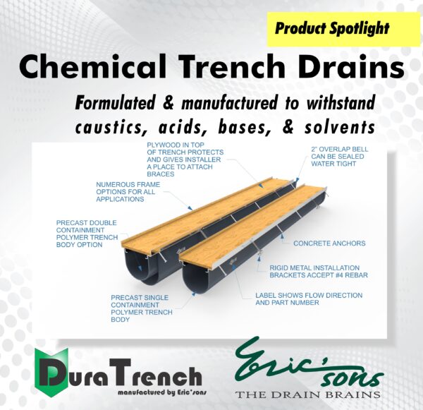 Chemical Trench Drains