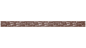 Top view of 5x24 rendered grate