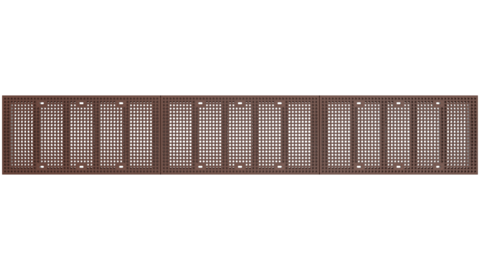 Powder Through Grate Pattern Buy a Particle Collection - Trench Drain Grate - Eric'sons Manufacturing