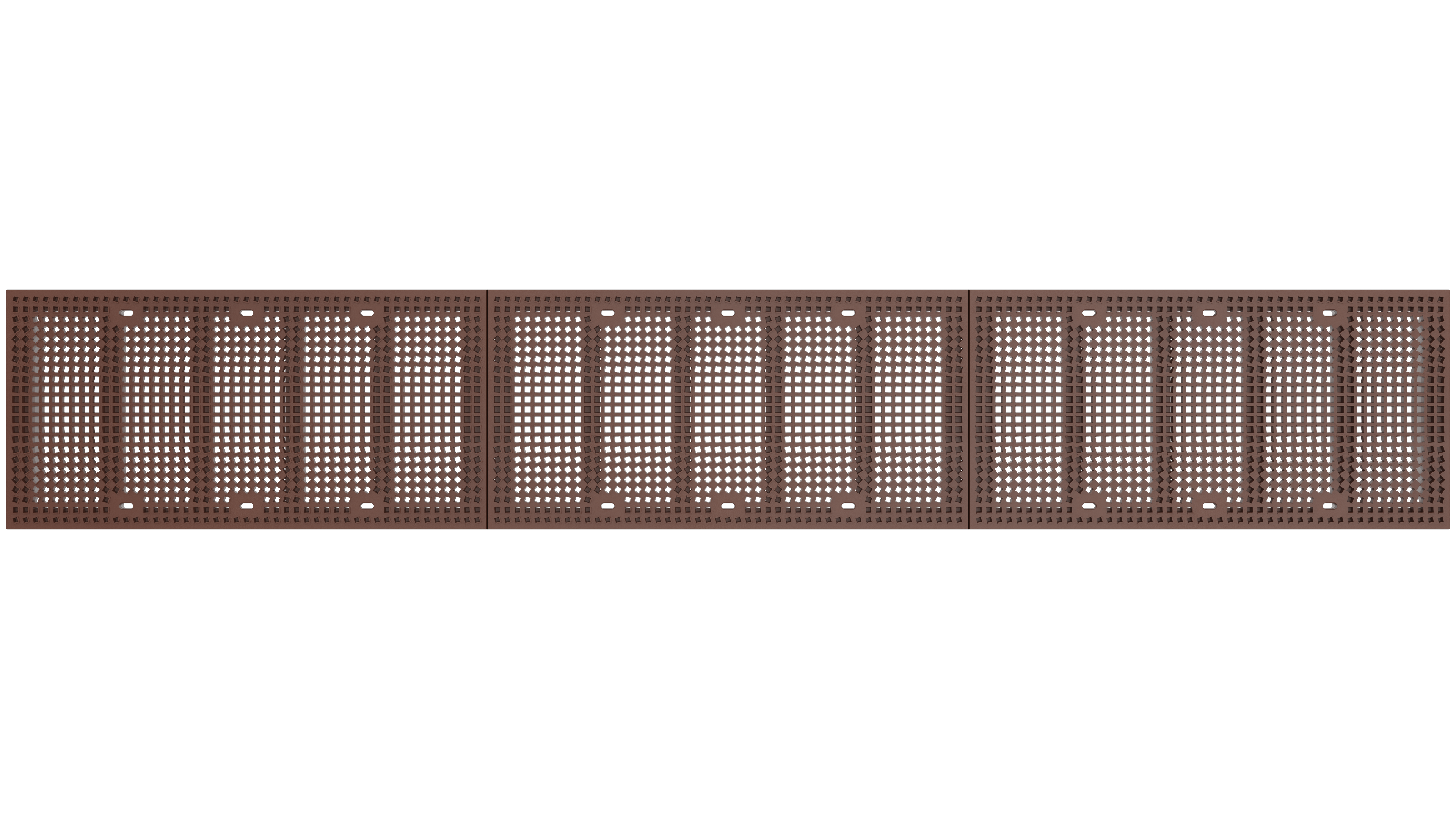 Top View of 12x24 Rendered Grate