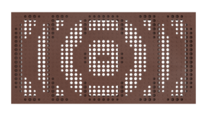 Top view of 12x24 rendered grate