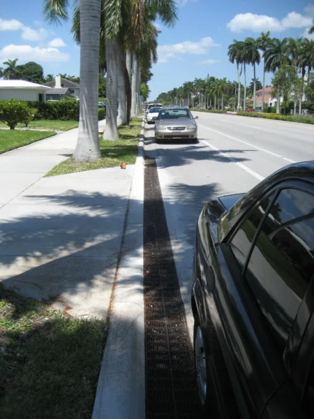 installing a trench drain system