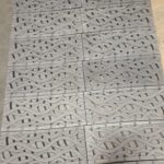 Custom Dura Trench true radius cast iron trench drain grates.